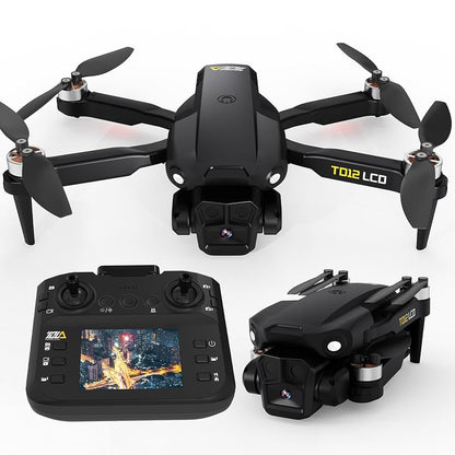 H31 LCD Drone Camera – 360° Flip | Gesture & Gravity Control